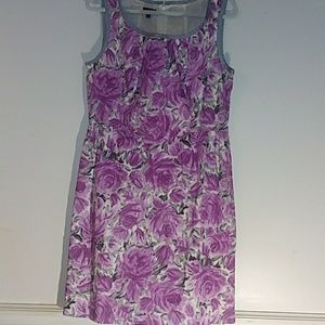 Purple Talbots Floral dress